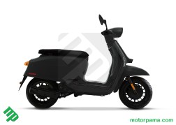 lambretta color nero opaco - nero